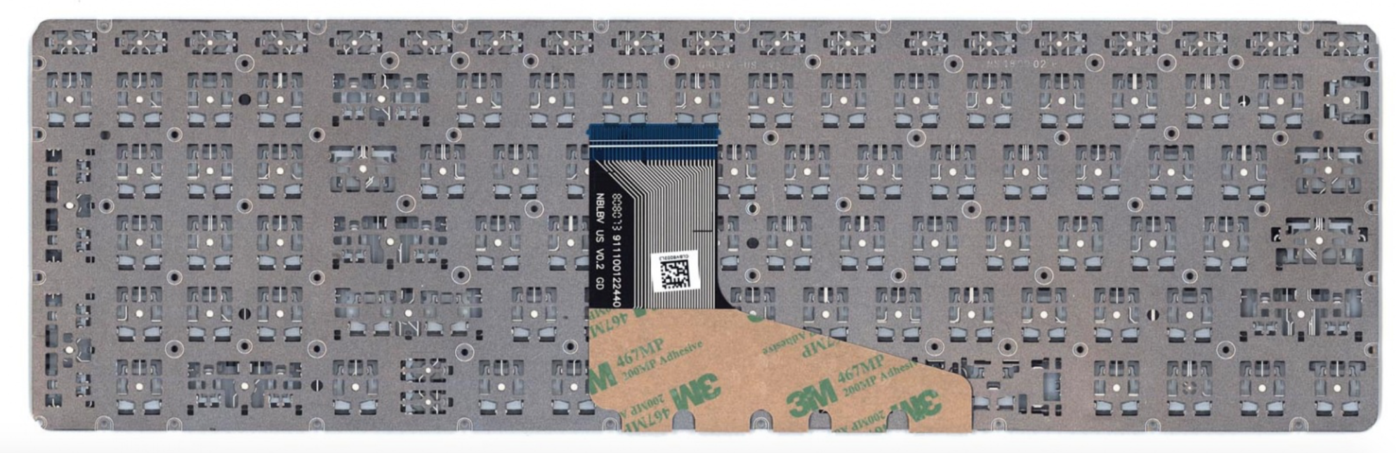 Клавиатура HP ﻿Spectre X360 15-CH011DX с подсветкой, OEM