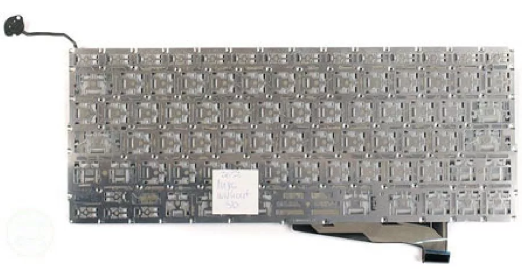 Клавиатура MacBook A1286 без SD плоский ENTER