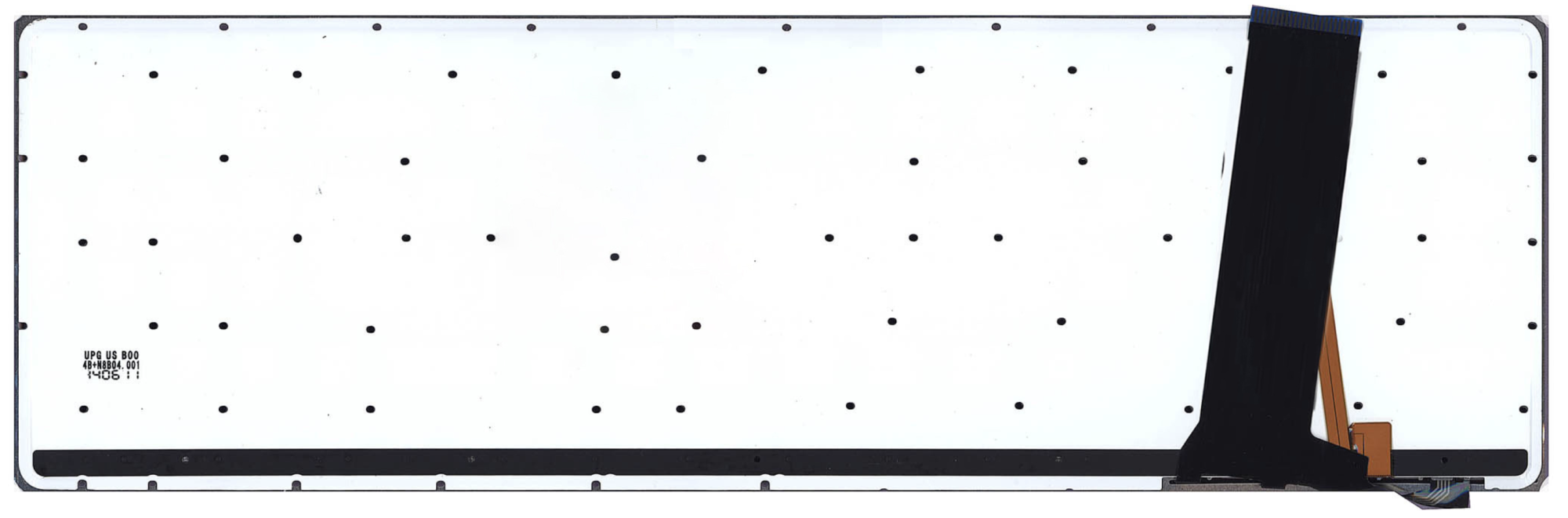 Клавиатура ASUS N56JK с красной подсветкой, OEM